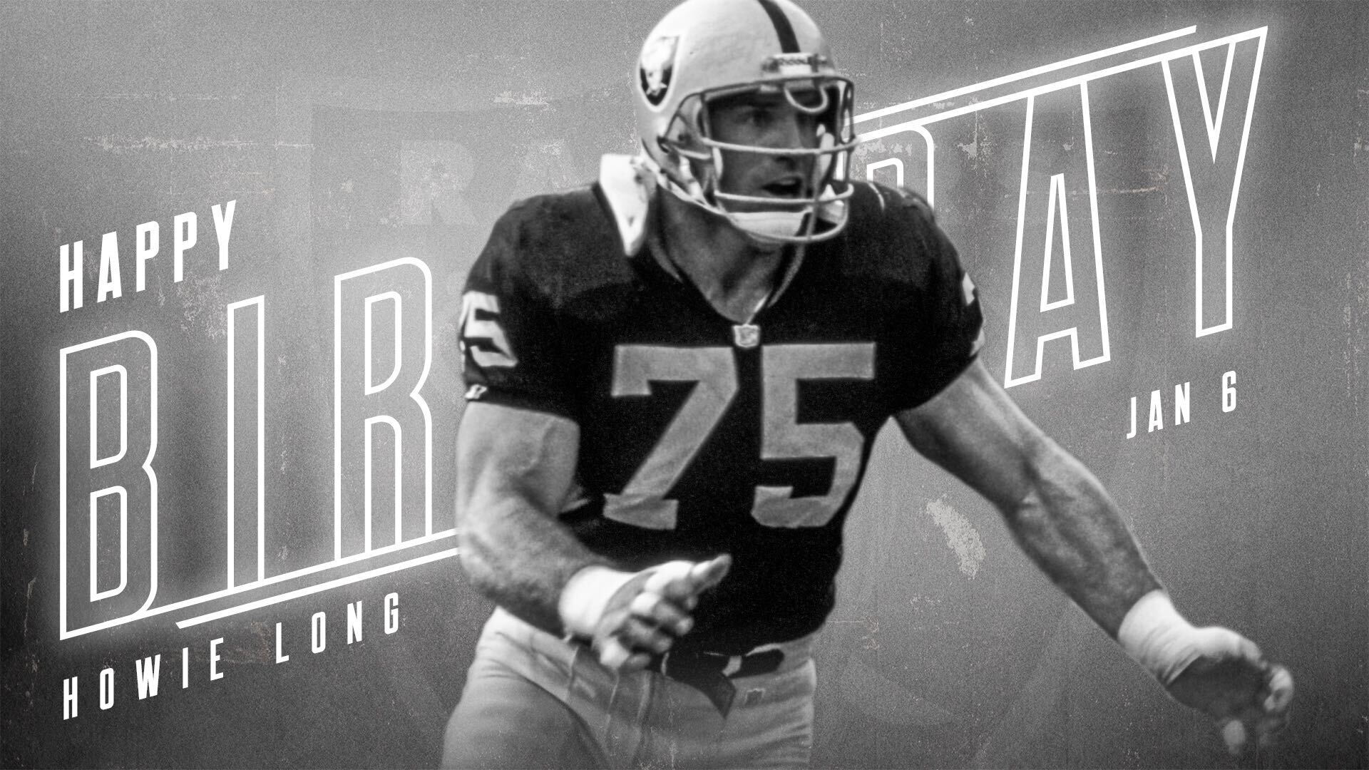 Happy birthday to Hall of Famer, Howie Long 