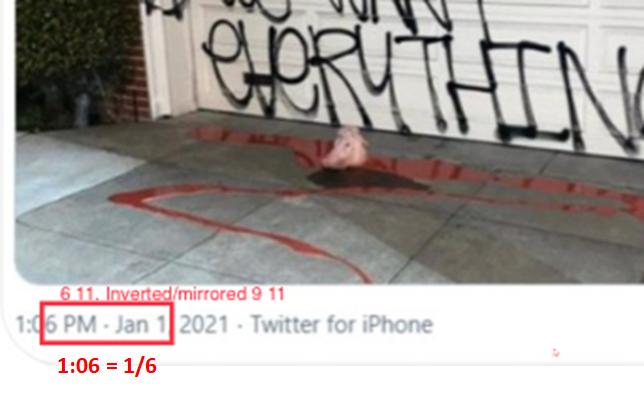 Going to try and post in a way so you can see what I see. Back to prior comms from Nov. The vandalization & the info about plans to infiltrate.Why are they showing vandalization again now. Markers Matter. Past proves future.Pay attn to numbers https://twitter.com/LovesTheLight/status/1296636322732531714?s=20