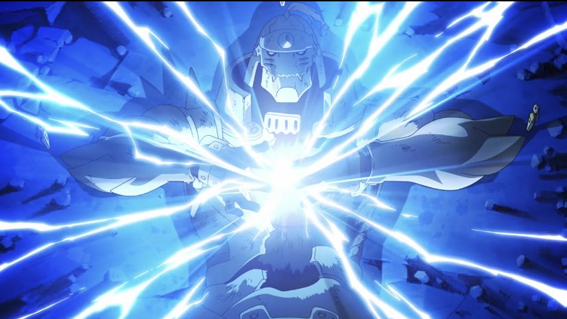 Like he could do nothing to help. But then his sacrifice really symbolically shows how much he’s grown from that point. He’s dealt a lot with his guilt & self doubt (explaining to Ed how he felt to blame for their bodies, his little freakout over “what if i’m not a real boy!”)