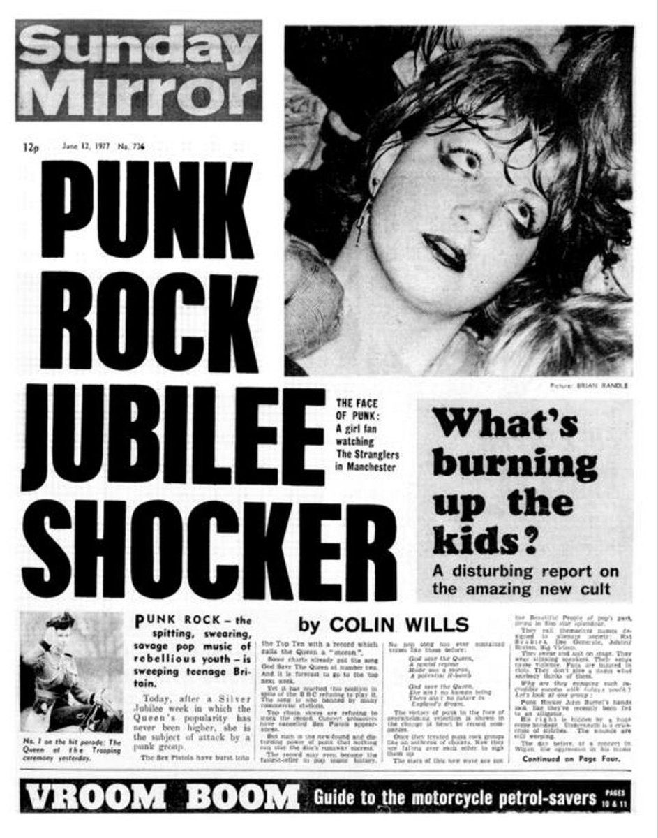 1970s - “punk & rock is too violent and corrupting our kids”