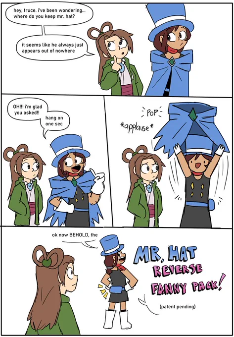 the secrets of mr hat #aceattorney 