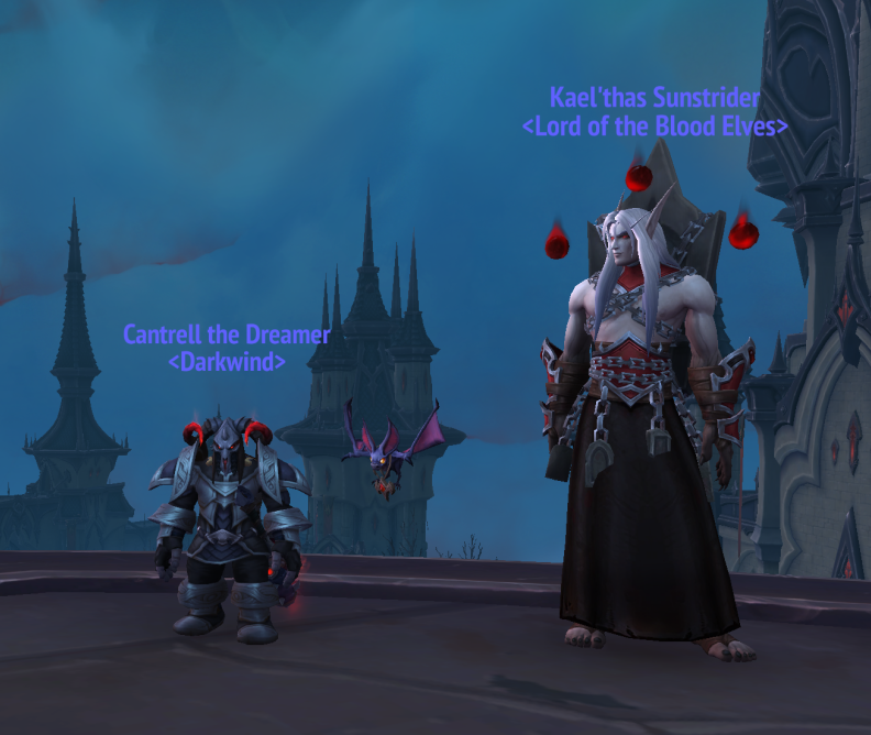 Darkwindguild's tweet photo. @Darkwindguild member Cantrell needs to make better friend choices. #Warcraft #worldofwarcraft #Shadowlands #Kauwuthas https://t.co/uxK1oKP6Q4