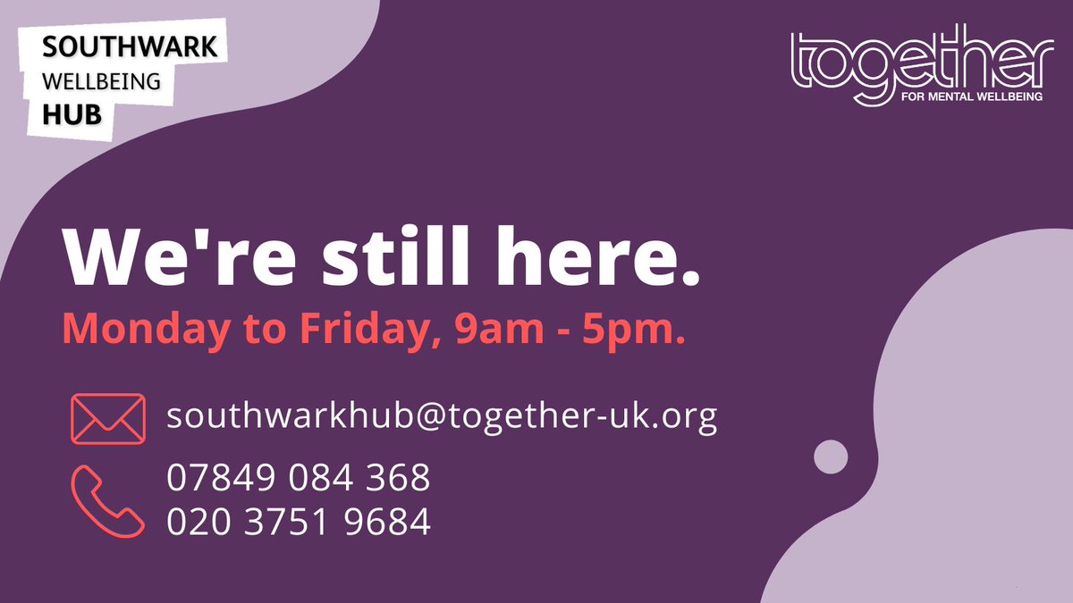 Lockdown can be a difficult and isolating time.

Speak to one of our Hub Support Coordinators today for information &amp; support.
