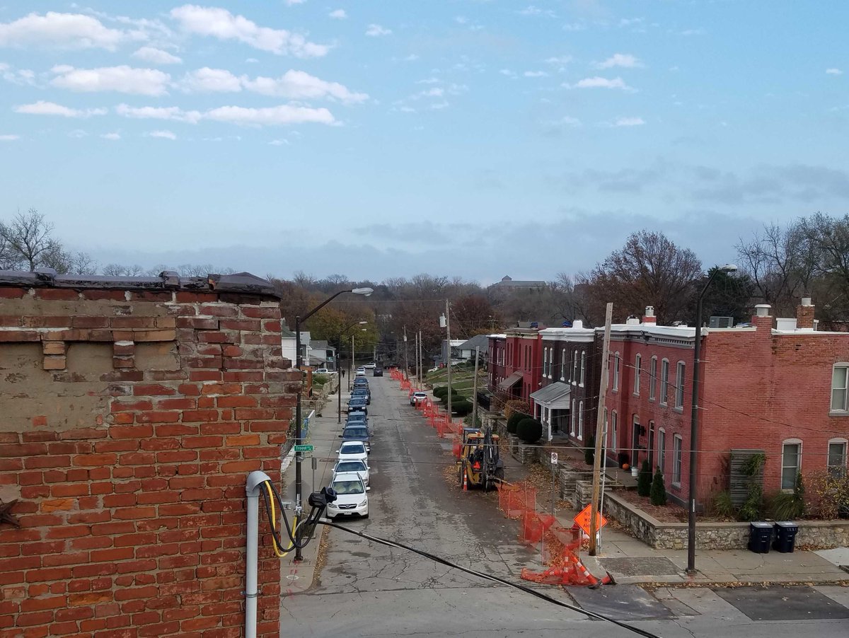 The road surface is cracked and broken everywhere on the block. The constant jackhammers have also caused some structural damage to adjacent buildings. It's the same story for the whole neighborhood.But mostly I'm curious why they the dig and fill the same hole over and over!
