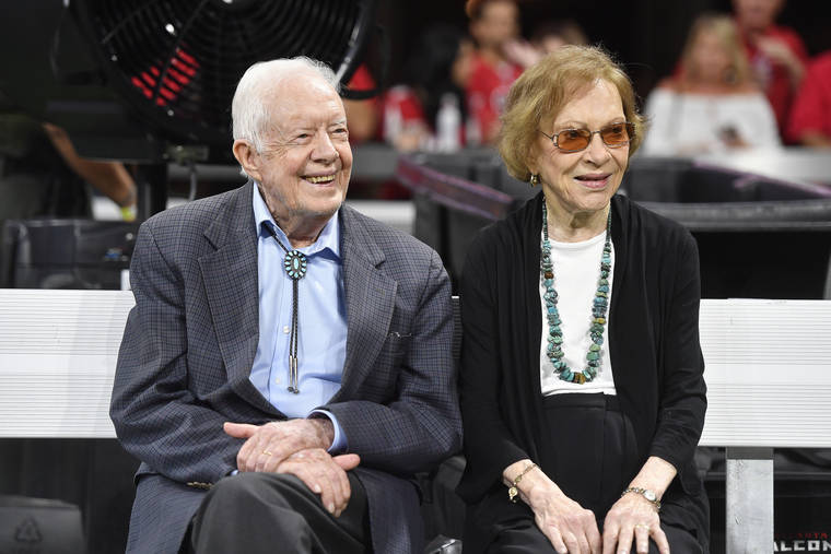 Jimmy and Rosalynn Carter won’t attend inauguration