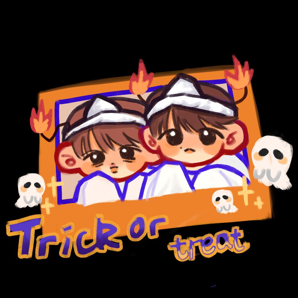 #곰아지
#baekkai
#kaibaek 
😋trick or treat👻👻🔥