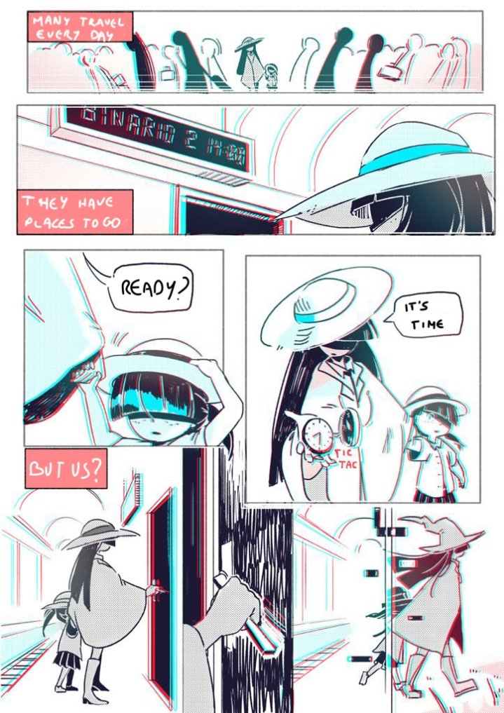 itsLallelol's tweet photo. Original Story - Time Travellers ⏱

Comic for a national contest :-)
Pardon the lettering, I did them on phone
#ocs #original #originalcharacter https://t.co/yUI3LTGBqh