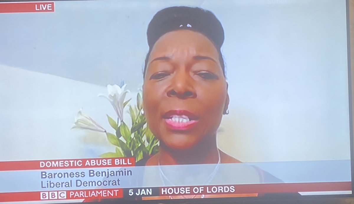 Baroness Benjamin speaking now about children and how domestic abuse can impact them - the government was right to recognise that children are victims of domestic abuse they need to also ACCESS the support in their community- why should children have to flee?  @barnardos