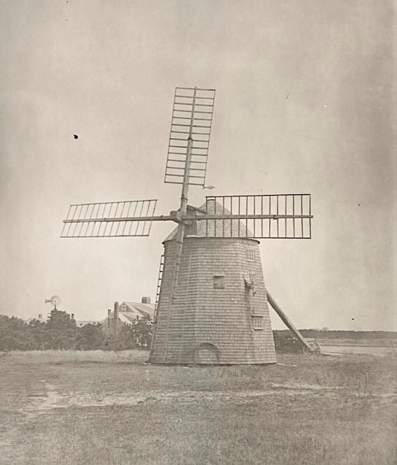 HSOldYarm's tweet image. The Judah Baker Windmill on Bass River, early 1900s. #oldcapecod