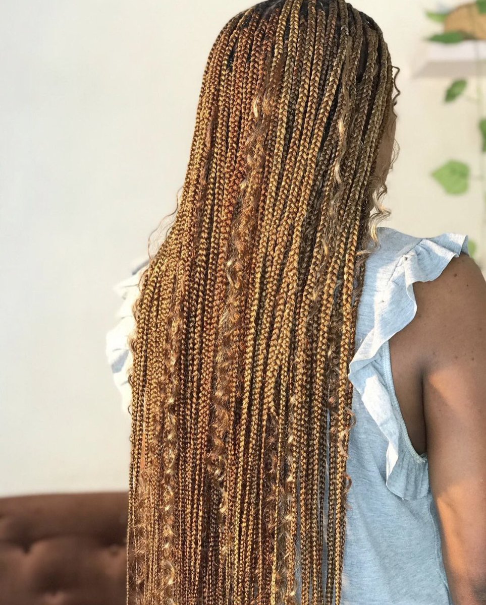EmmySignature's tweet photo. Y’all feeling this? ✨

- bohemian knotless braids
To schedule your next hair appointment ⤵️
call: 07033322978
- We’re located at  24, Ebony road opp e-plaza, #portharcourt 
Please don’t this flop, #RETWEEET so  your beautiful friends can see too. #braids https://t.co/TXtcjMM882