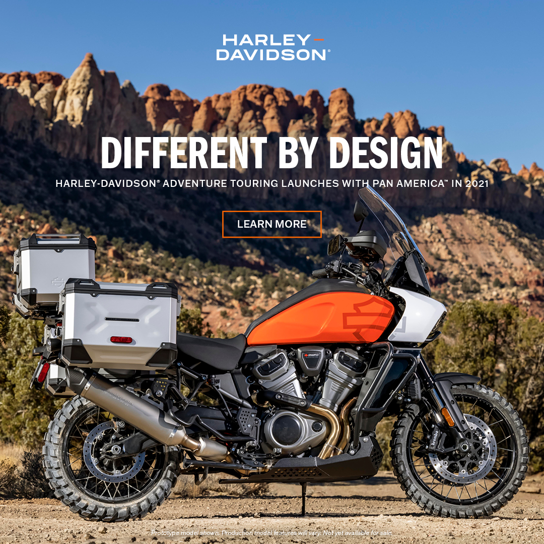 BeachHouseHD's tweet photo. Who's excited for the all new 2021 Pan America™? #harleydavidson #panamericana #adventuretouring #newmotorcycle https://t.co/Ac8OdNV05U