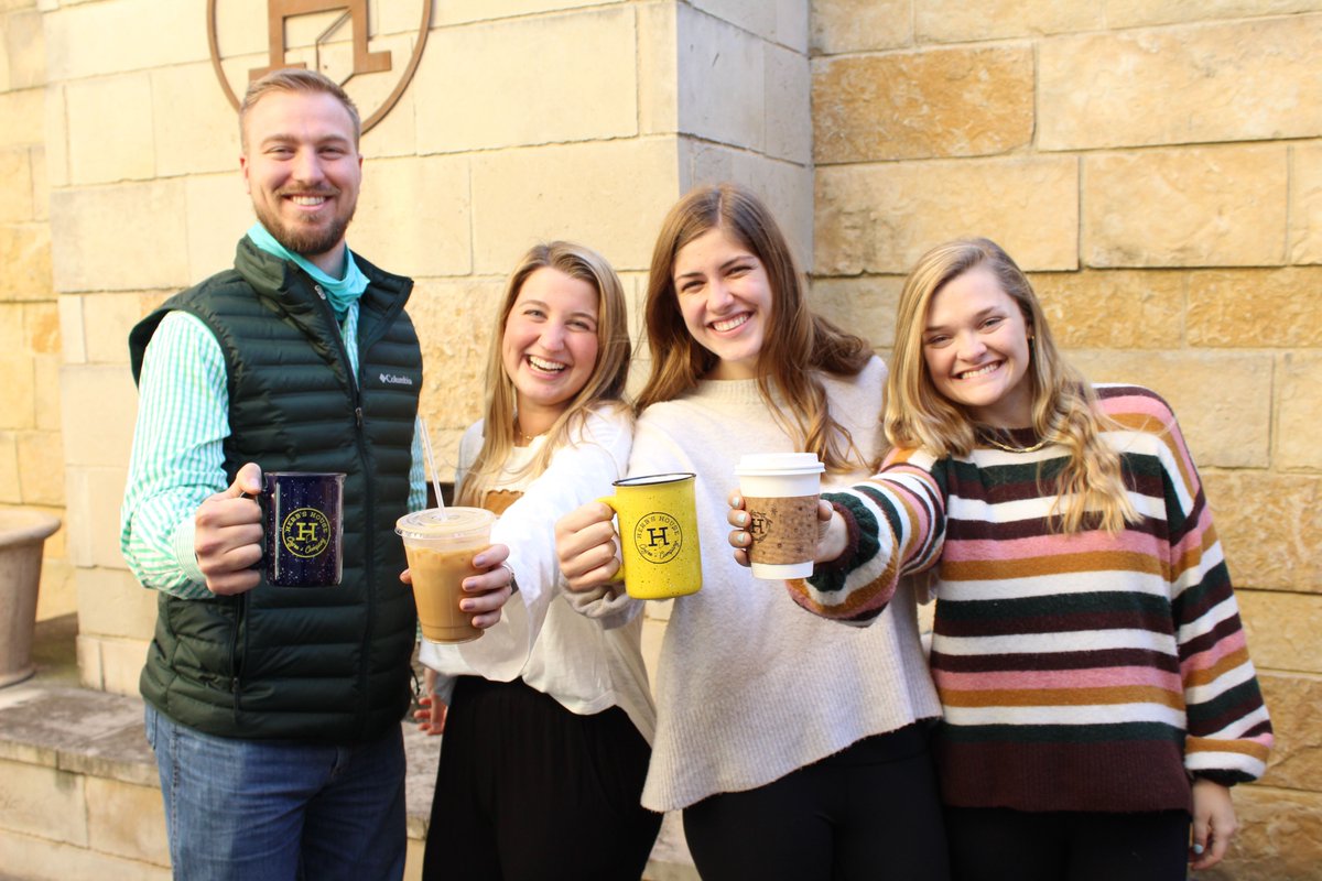 herbhousecoffee's tweet photo. Welcome back #SMU January Term students! Stop by and "Become a Herbie" for your free 12 oz coffee and check out the best place near campus to study, hang with friends and enjoy great coffee drinks and munchies!

#herbshousecoffee #coffee #munchies #studytime
#herbieapp https://t.co/4JjLNPpoRa