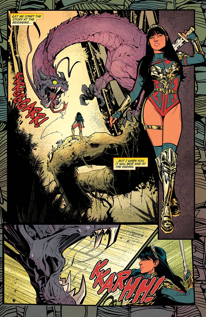 Beautiful artwork from Future State: Wonder Woman, available in many comic book stores TODAY!