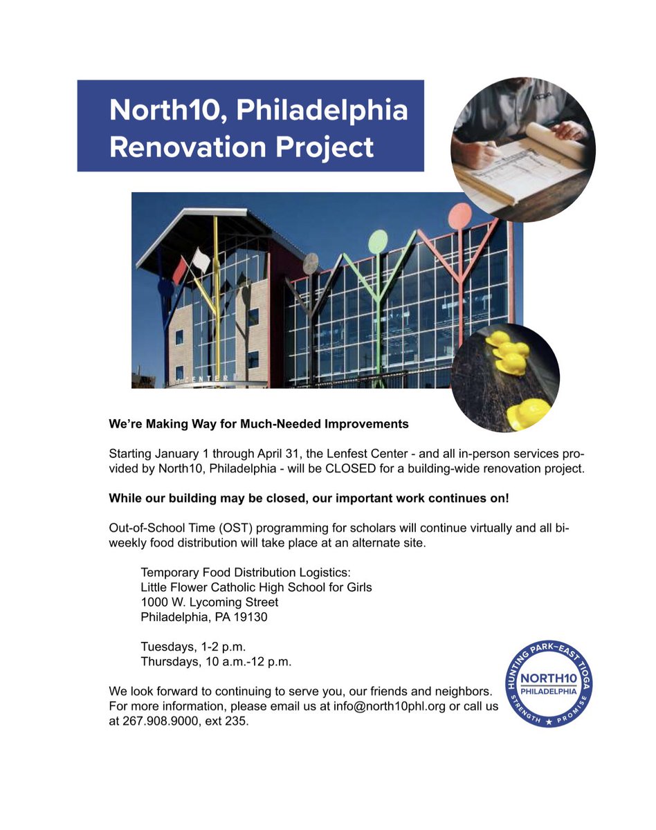 North10Phl's tweet photo. We are getting more done in 2021! #better#improvement#huntingpark https://t.co/y4vyPbRRXL