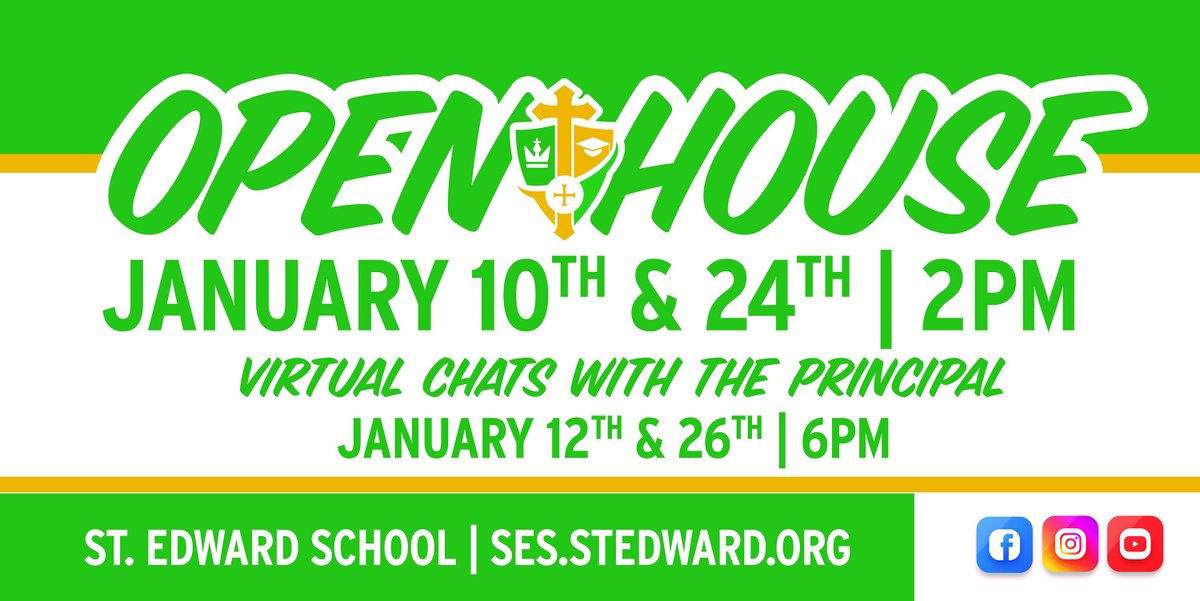 Making school decisions for the 2021-22 school year?  Check us out this Sunday at St. Edward School!

"Cultivating the Next Generation of Saints and Scholars"