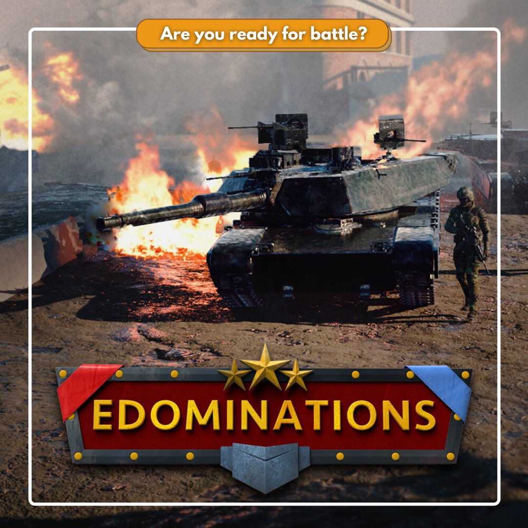 e_Dominations's tweet photo. Are you ready for battle? 🎮

#games #game #battle #onlinegaming #edominations https://t.co/vlzUjolKoU