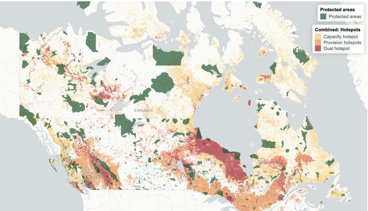 6. Explore the data and hotspots yourself here:  https://forbasin.forestry.ubc.ca/ES_CAN/&nbsp;(7/n)