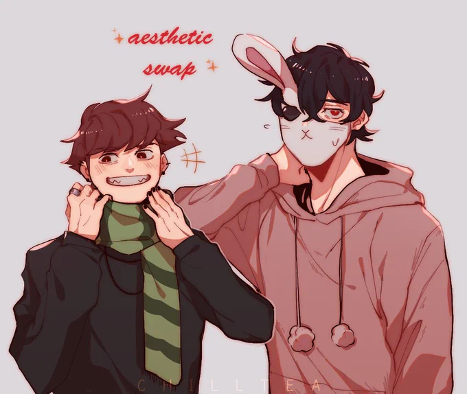 ✨aesthetic swap!✨ design inspired by: @osoebo 