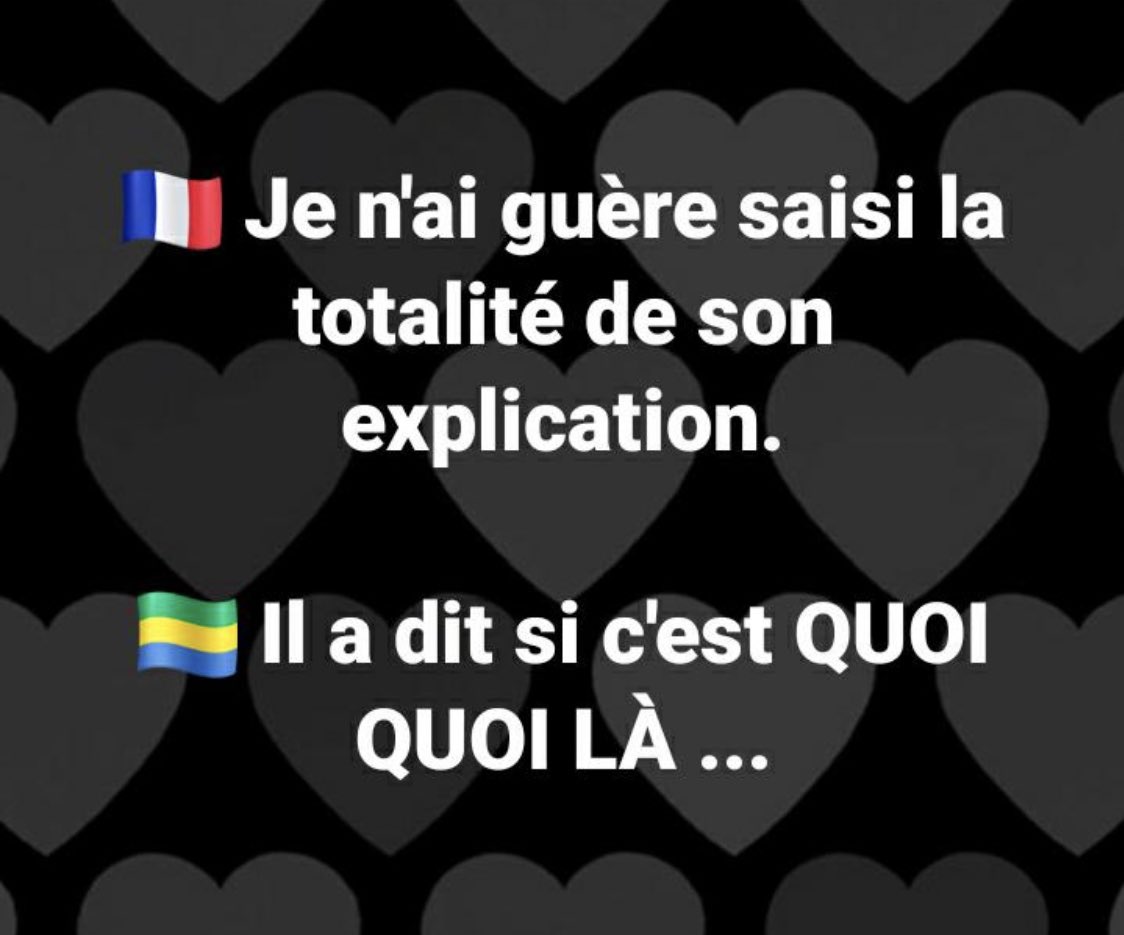 Orbellia's tweet photo. L’art de la communication au #Gabon... 🤣🤣🤣 https://t.co/qz3wXi20o6