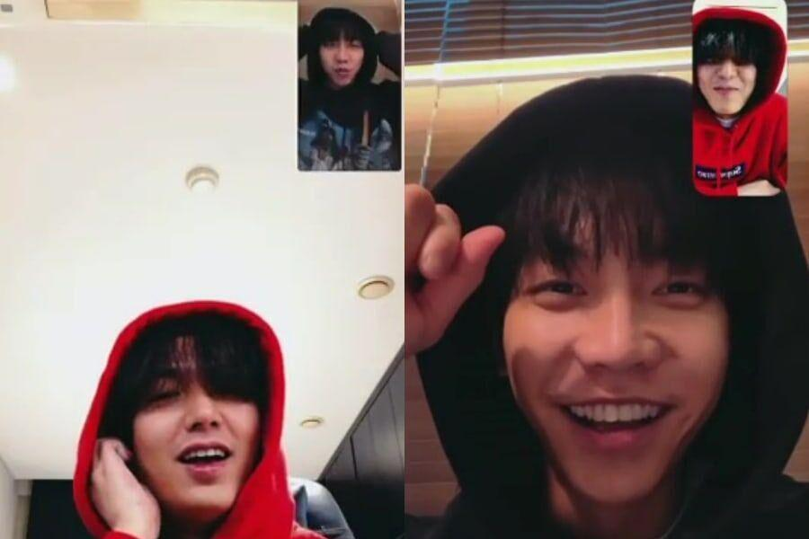 Yamstyle1's tweet photo. MAS COLABORACIONES PARA YOUTUBE

Es posible que Lee Min Ho y Lee Seung Gi (aca fan) colaboren juntos en contenido para youtube. Compartieron en sus redes una video llamada super divertida! https://t.co/aM3ypt5fqm