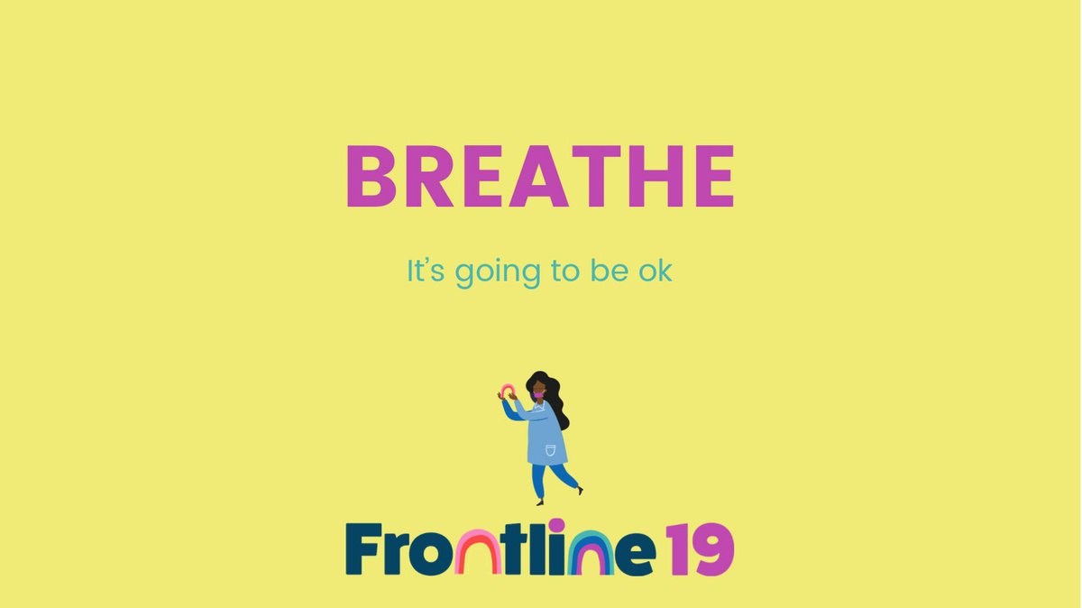 Frontline_19's tweet photo. STOP. 
BREATHE. 
Deeply. 
Close your eyes. 
Feel your shoulders start to relax. 
Your jaw unclench. 
Breathe again. Deeper still. 
Feel yourself relax. 
•
You’re gonna be ok. Promise 💛 #NHS #homeschooling #Lockdown3 #tuesdaymotivations https://t.co/4bL8mf5qW9