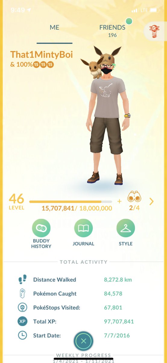 MintyThat1's tweet photo. My team and I couldn’t be more excited for the #PokemonGOTourContest! We can’t wait to show what we bring to the battlefield! 🤎💛🧡 https://t.co/RDbhXNsGGG