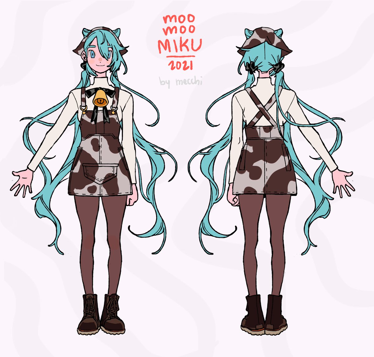 Here S A Moo Moo Miku Reference Sheet I Mecchiのイラスト Here S A Moo Moo Miku Reference Sheet I Mecchiのイラスト