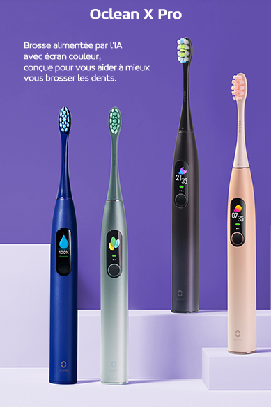 UX_Tech_FR's tweet photo. La brosse à dent Oclean X Pro est disponible en version internationale chez notre partenaire :
https://t.co/zHSXXHhgQT
Brosse alimentée par l'IA avec écran couleur, conçue pour vous aider à mieux vous brosser les dents.
#Xiaomi #Oclean #OcleanXPro #UniversXiaomi https://t.co/4VLayf8Atz