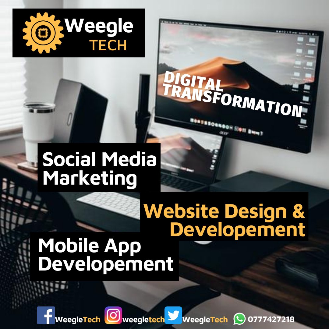 WeegleTech's tweet image. #weegletech #DigitalMrketing #webdevelopement #webdesign #digitalmarketing