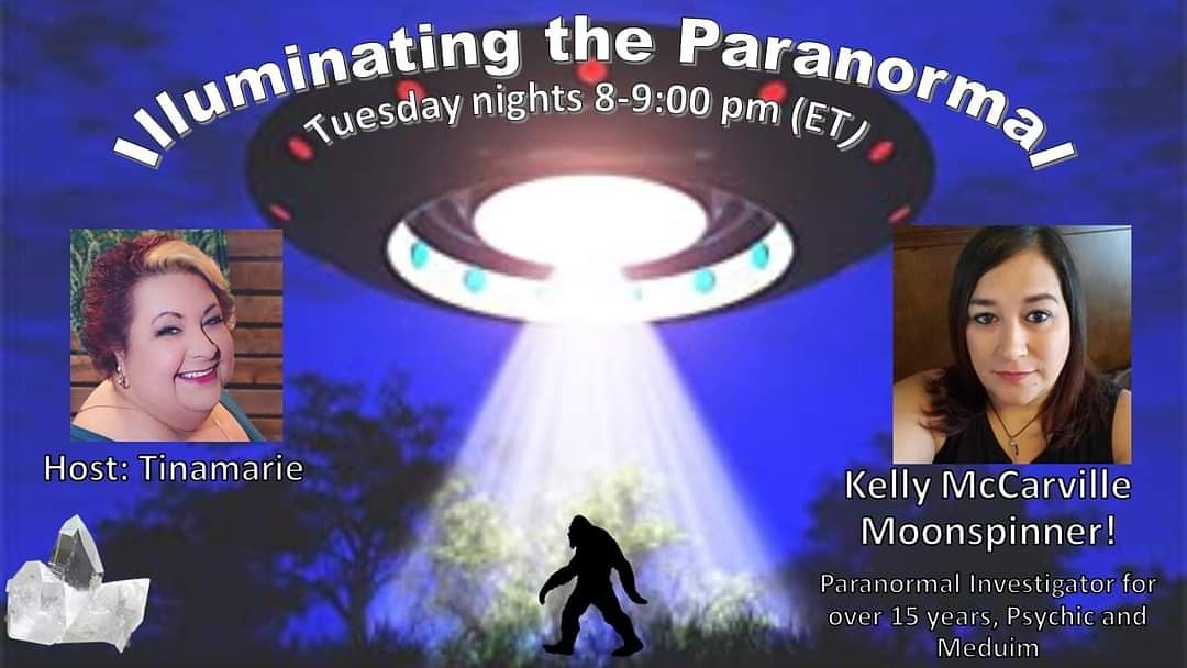 Join us tonight as I'm the guest on Illuminating the Paranormal.  Super awesome host and I'm excited!!!

paraxradionetwork.com