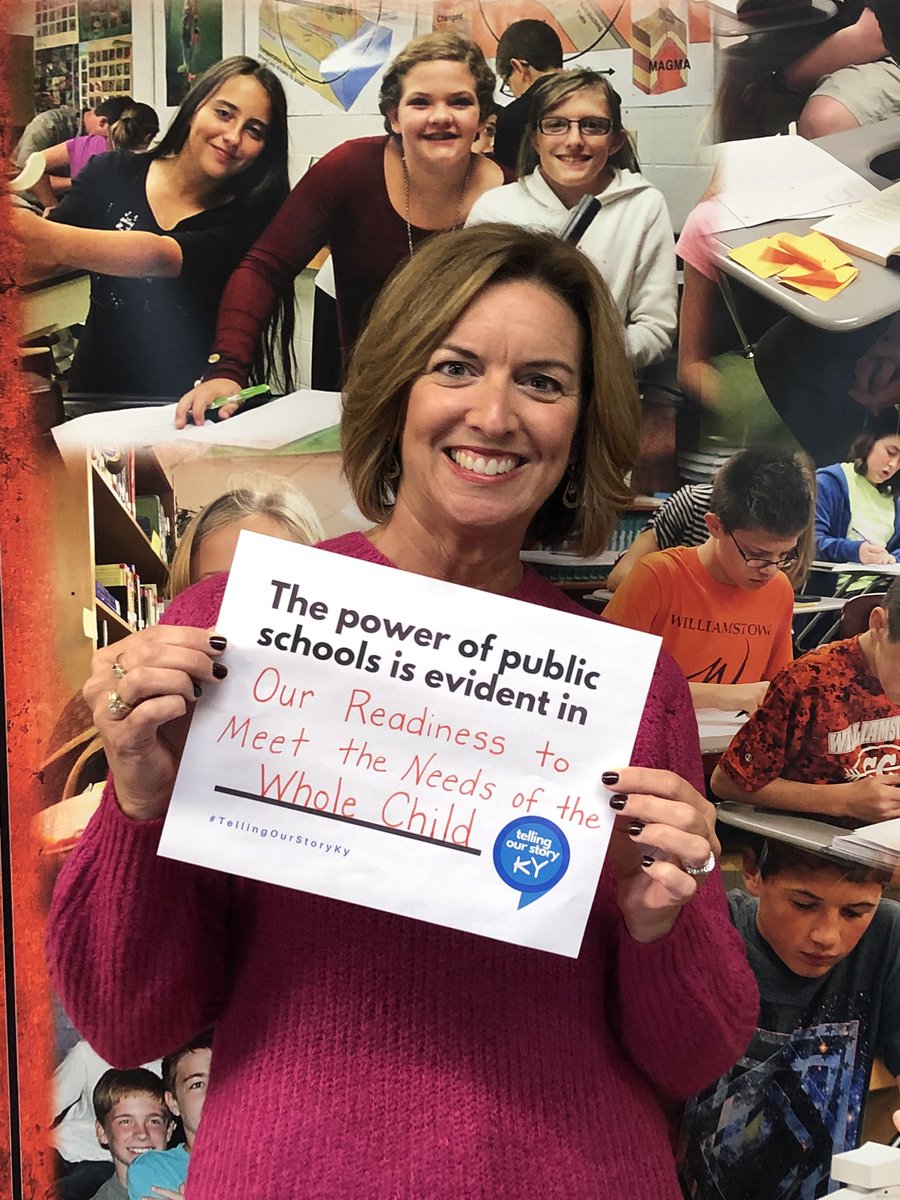 I’m honored to daily witness the sacrifices our staff make in order to meet the academic, physical, social and emotional needs of our students - they also greatly provide family support. So many dedicated people <a href="/WtownInd/">Wtown Ind Schools</a> who care deeply about all kids!   #TellingOurStoryKY