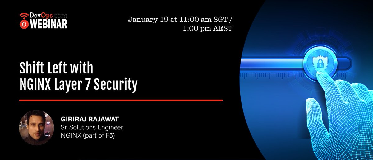 AppRayOfficial's tweet image. Shift Left with NGINX Layer 7 Security webinars.devops.com/shift-left-wit… #DevOps #SecOps #SecurityasCode #webinar