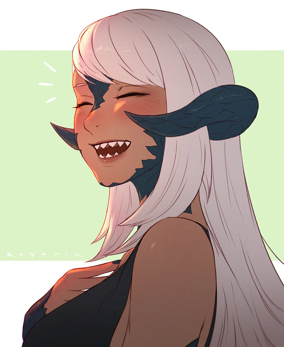 koyoriin's tweet photo. lizard cute // #FFXIV https://t.co/VY8uoz9HDT
