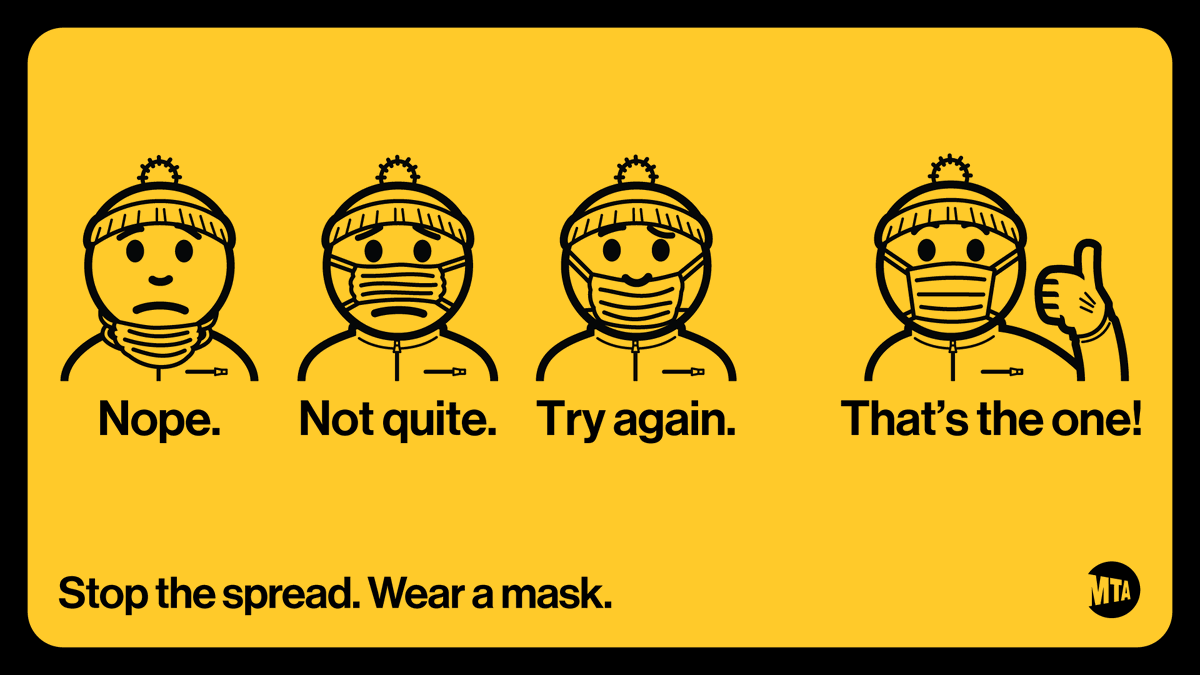 5- Our talented design team put together one of America’s best COVID social distancing campaigns reminding you to wear a mask and spread out when possible—and we hope it made you smile.