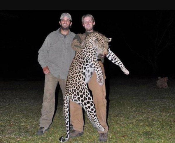 4/ Nice “freedom” you’ve got there. Freedom to kill endangered species for “fun”. Shame on your entire party.