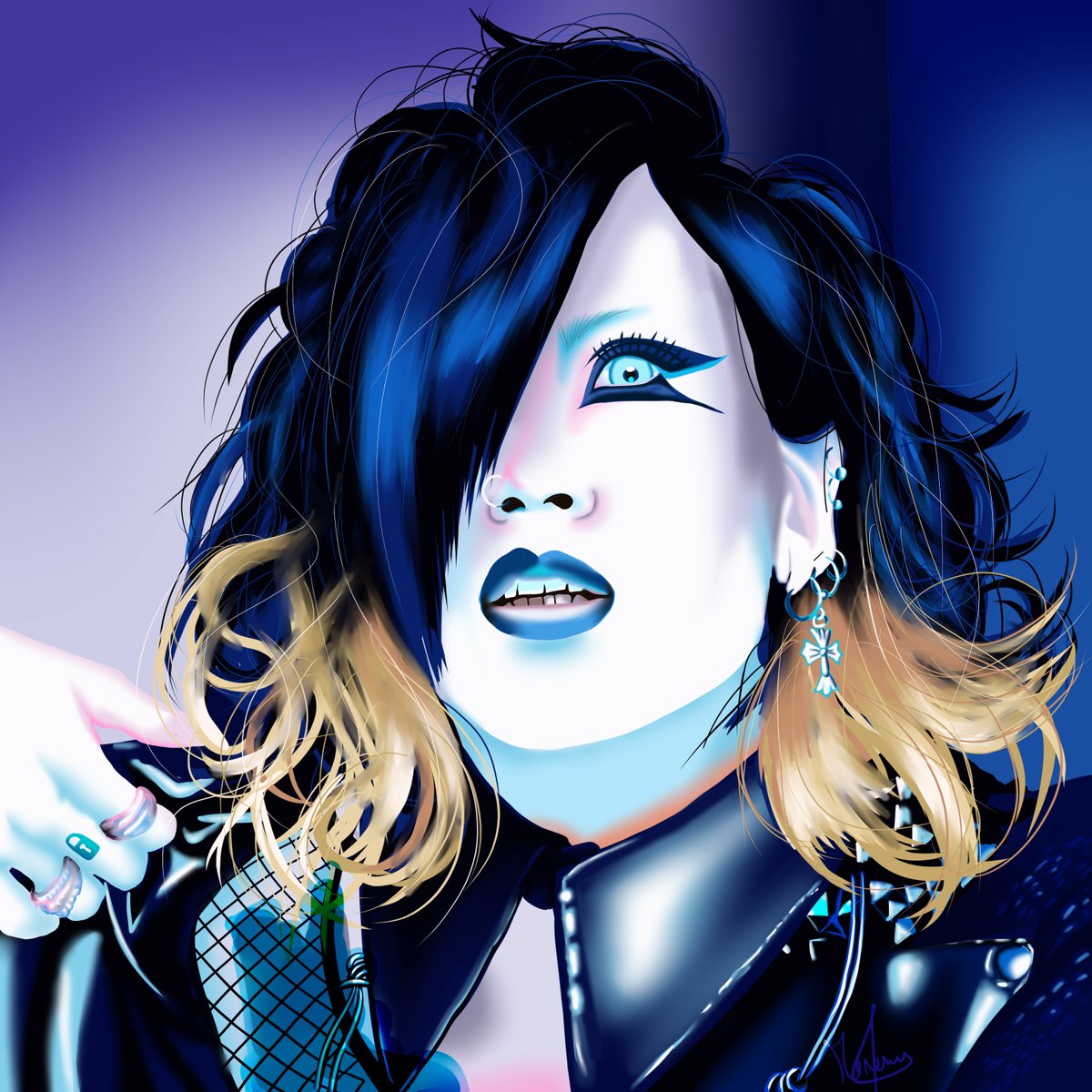 Mirenu4's tweet photo. Tsuzuku / Genki (8P-SB,ex MEJIBRAY) ! Mon dernier de 2020 héhé 
Mon insta -> https://t.co/BJCDESk8b6

#portrait #visualkei #mejibray #tsuzuku #genki #8psb #digitalart #digitalpainting https://t.co/7Hz0qoSEDK