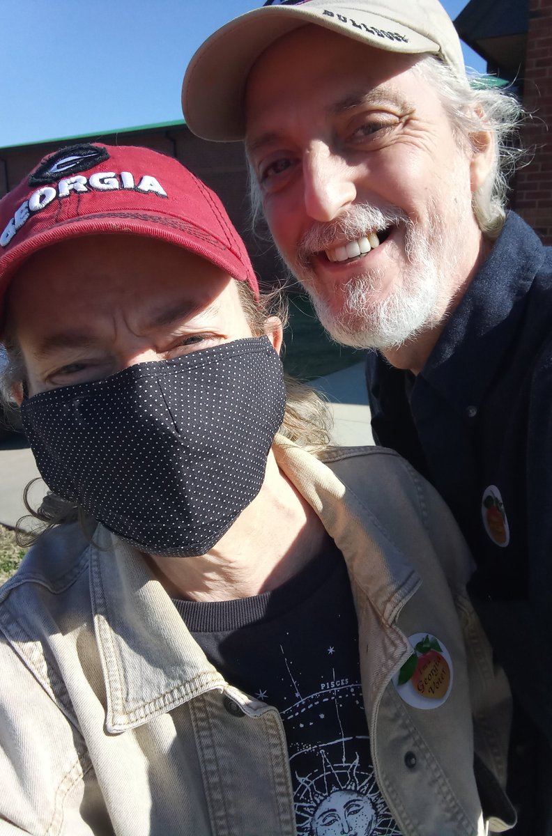 lizzicochrane's tweet photo. We just voted #WarnockOssoff4Senate
#TurnGeorgiaBlue๐๐๐๐๐๐๐ https://t.co/oE78hezHnf