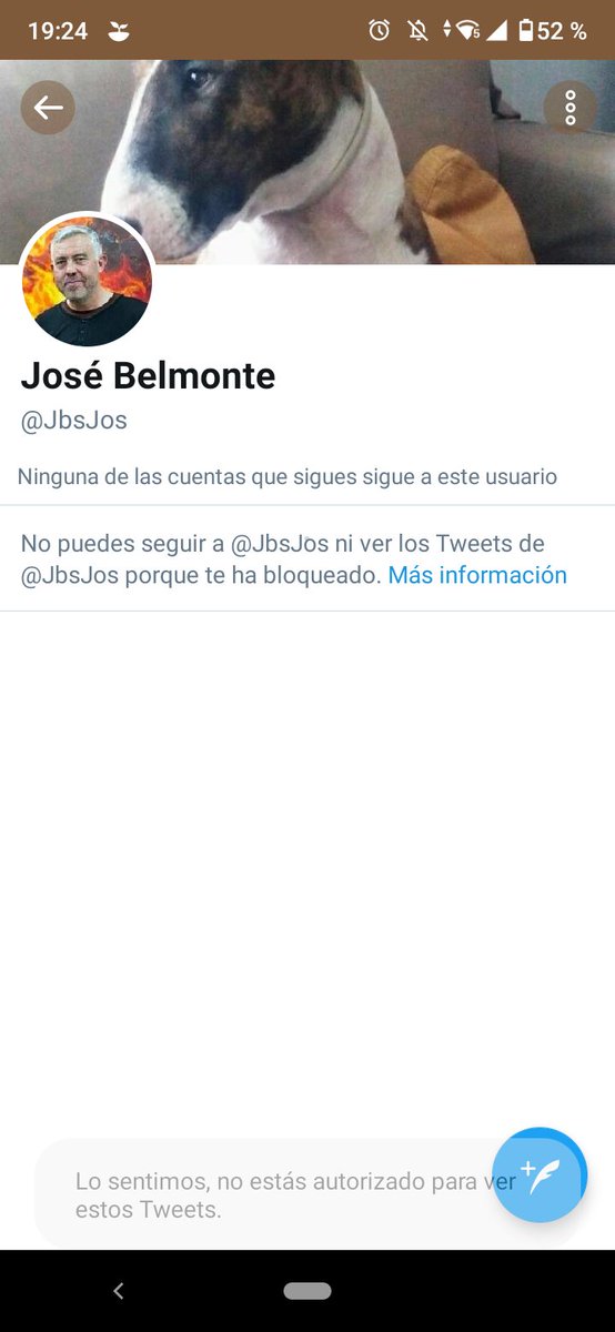 Que @jbsjos me ha bloqueado por darle en la boquita con PRUEBAS