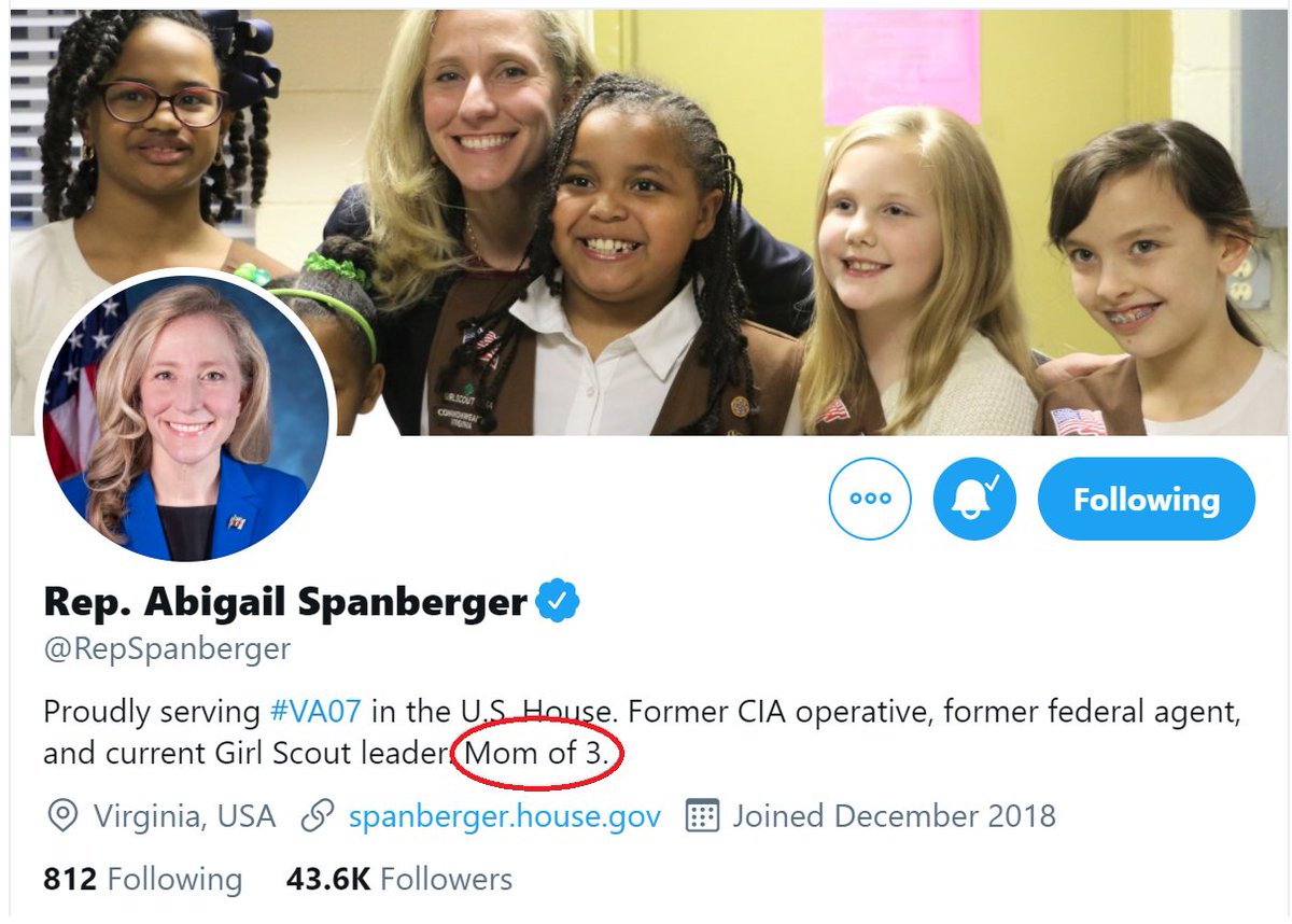 . @RepSpanberger  #VA07