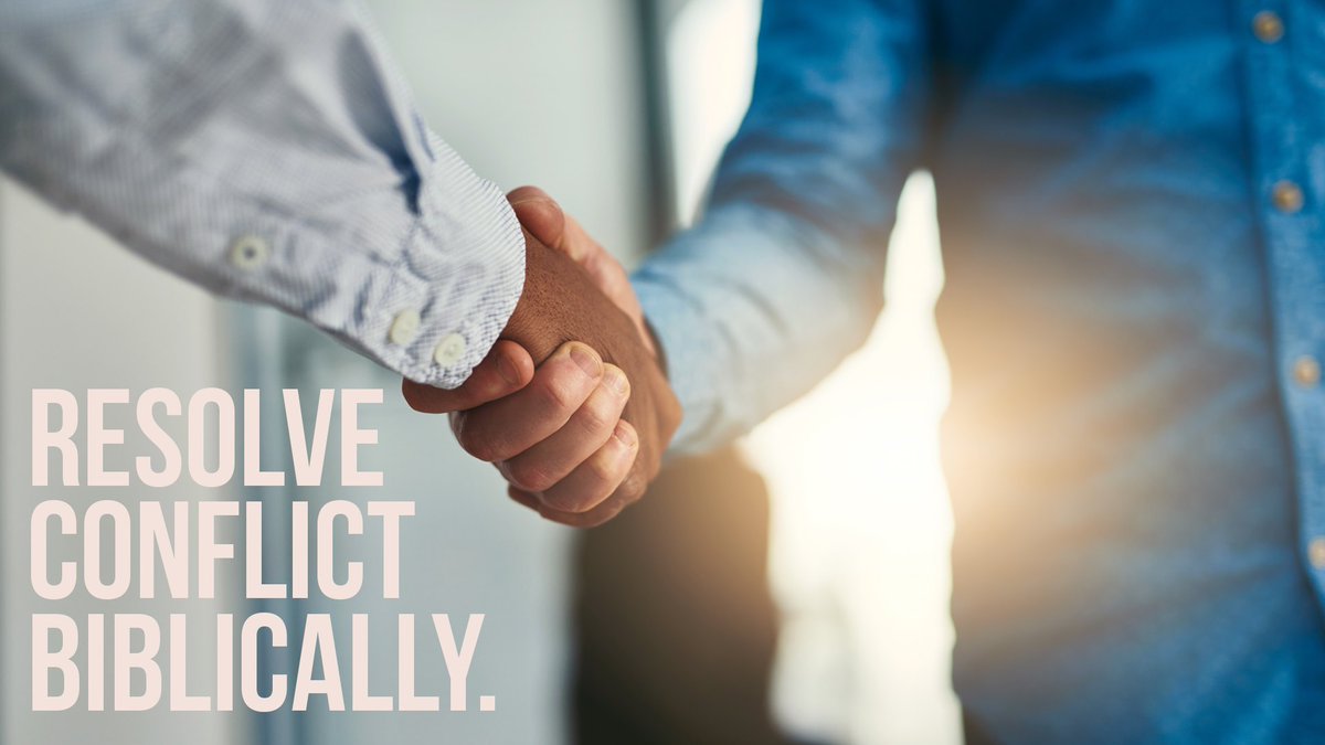 firstnea's tweet image. The world around us has a dysfunctional approach to conflict. Jesus gave us a better way-that when we have a problem with someone, we’re supposed to go to that person first &amp;amp; only. At First NEA we're committed to being different than the world by resolving conflict the right way.