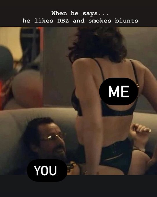 DBZ+ Blunts = 😈💦👅🍆 https://t.co/aKDB5uF8kD