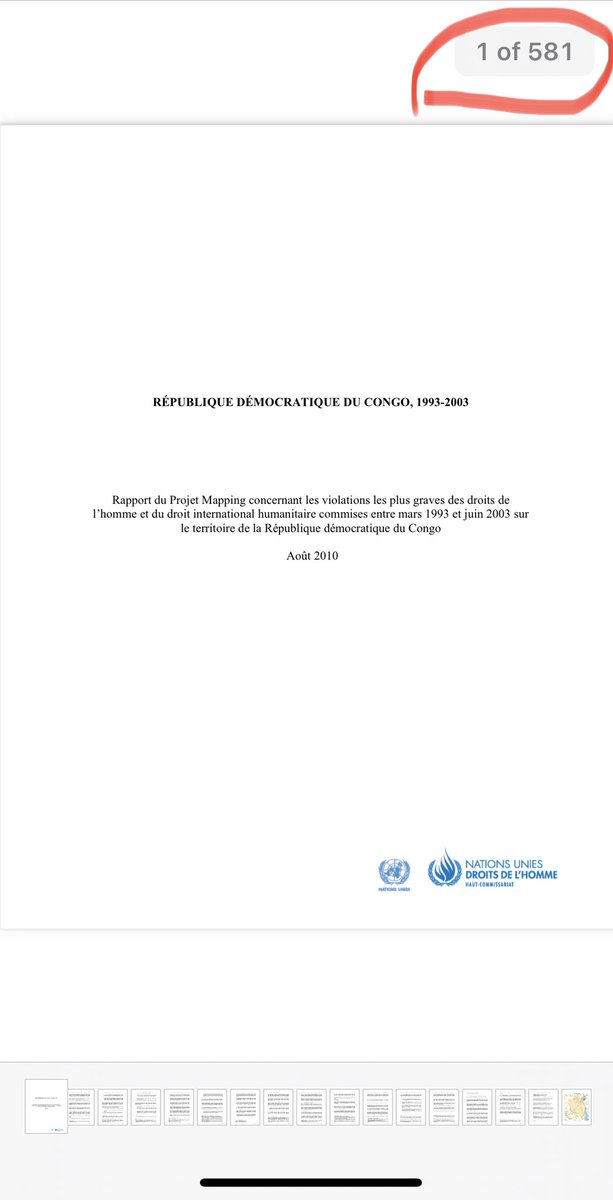 Tobie_Kayumbi's tweet photo. @MauriceCibuabua J’ai les deux documents avec moi en version française. L’un contient 328 pages et l’autre 581 pages. Je suis en train de lire de rapport complet de 581 pages. Je reviendrai pour une synthèse peut-être vers la fin du mois de janvier ou mi-février https://t.co/bVFm1eBhoa