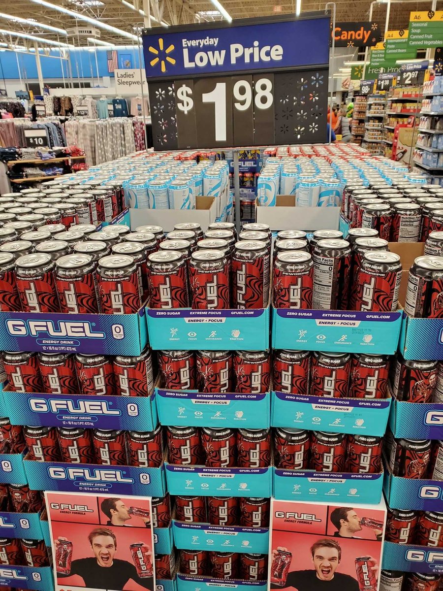 G FUEL® on Twitter "These new Walmart everyday low prices boutta make