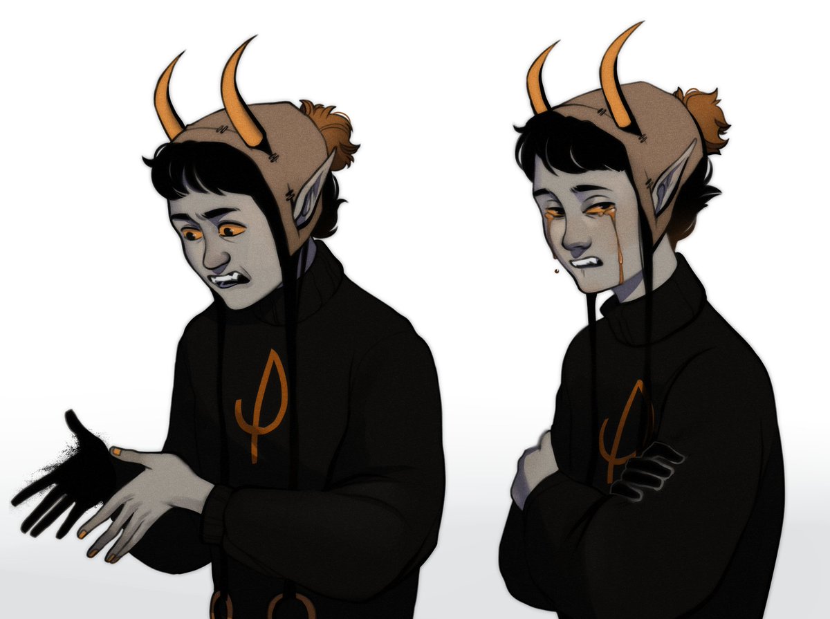 dying_anniris's tweet photo. honestly trying to remember how to draw (1\2)
#homestuck #fantroll #fantrolls https://t.co/4SqztgWVT7