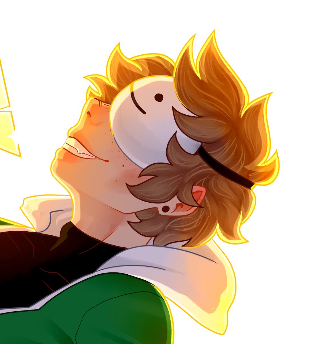 fangdraws_'s tweet photo. “IT’S ALWAYS GONNA BE ME VERSES YOU” (more close ups + speed paint in replies!) #dreamfanart #sapnapfanart #dreamnap #minecraftmanhunt #lavafight https://t.co/njOuCI03GP