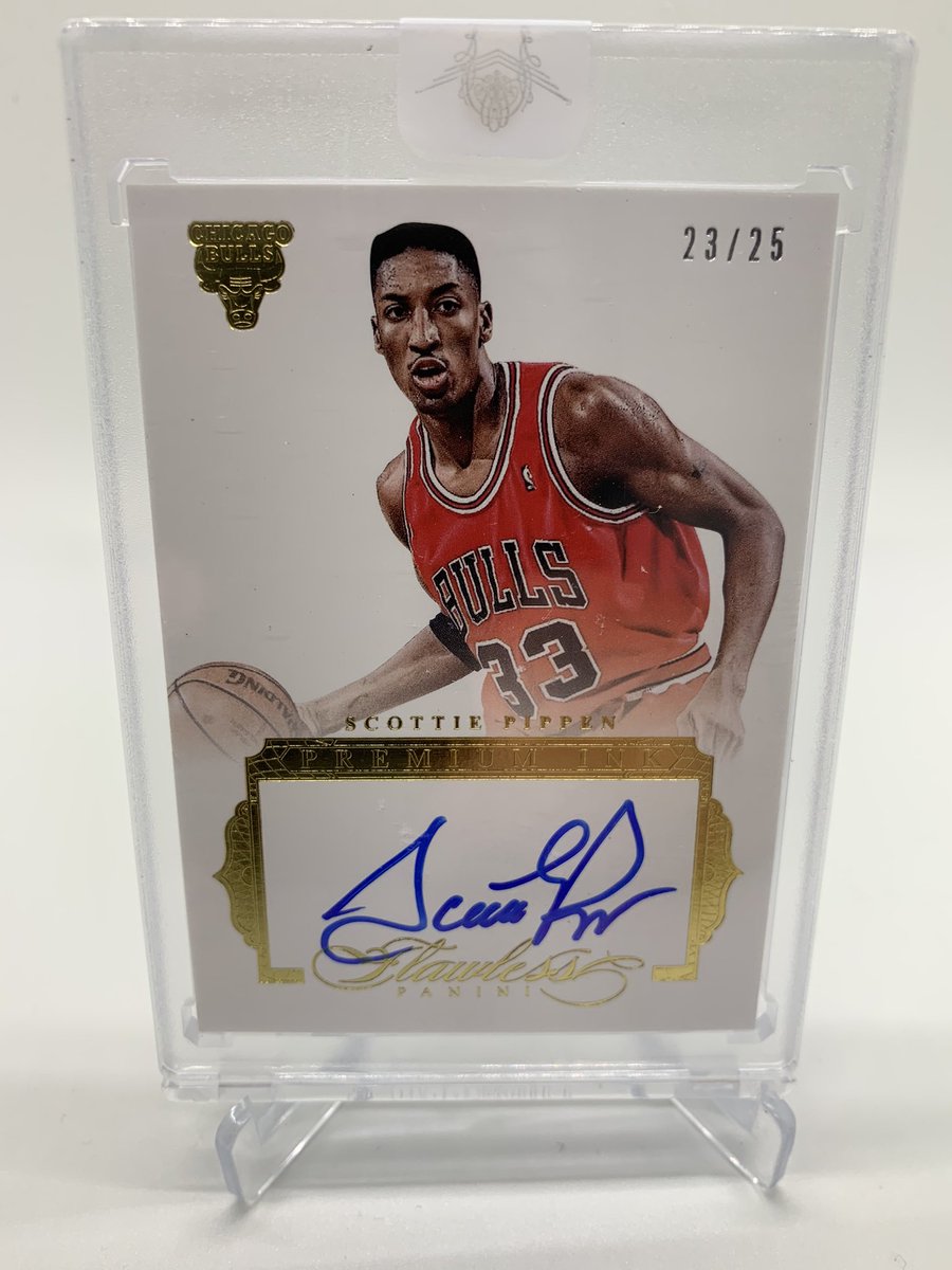 Scottie Pippen /25(Jordan Jersey # for the serial number snobs)