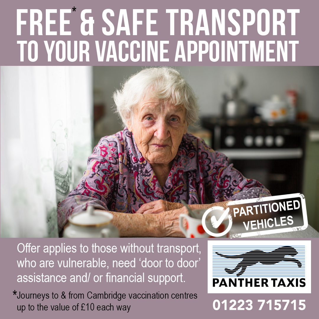 Panther_Taxis's tweet image. 1/9

FREE* Covid-19 safe vaccination appointment transport available.

Read on for full details...