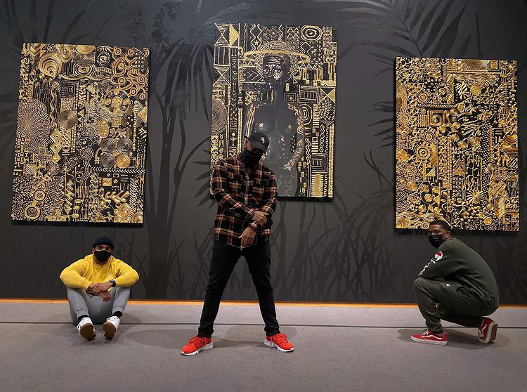 Check out glenn.bond and company posing in front of @LinaViktor’s “Triumvirate”, 2020. Grab your friends (and your cloth masks!) and head to the NCMA!

We share our favorite visitor photos every Tuesday! Tag us with @ncartmuseum and #ArtNaturePeople.