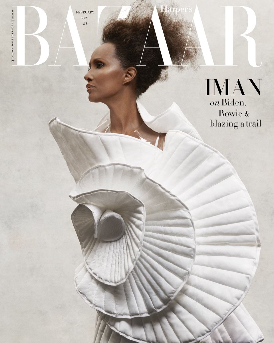 Iman Abdulmajid (@the_real_iman) on Twitter photo Thank you <a href="/BazaarUK/">BazaarUK</a> for the honor of gracing Feb 2021 cover on The Visionaries. Interview: Lydia Slater Photo <a href="/paolakudacki/">Paola Kudacki</a> Hair <a href="/OscarJamesHair/">Oscar James</a> Stylist <a href="/Jason_Rembert/">Jason Rembert</a> Makeup <a href="/cthompson_mua/">camille thompson</a> using <a href="/IMANcosmetics/">Jacob Stern</a> #BazaarUK #Feb2021 Thank you <a href="/BazaarUK/">BazaarUK</a> for the honor of gracing Feb 2021 cover on The Visionaries. Interview: Lydia Slater Photo <a href="/paolakudacki/">Paola Kudacki</a> Hair <a href="/OscarJamesHair/">Oscar James</a> Stylist <a href="/Jason_Rembert/">Jason Rembert</a> Makeup <a href="/cthompson_mua/">camille thompson</a> using <a href="/IMANcosmetics/">Jacob Stern</a> #BazaarUK #Feb2021