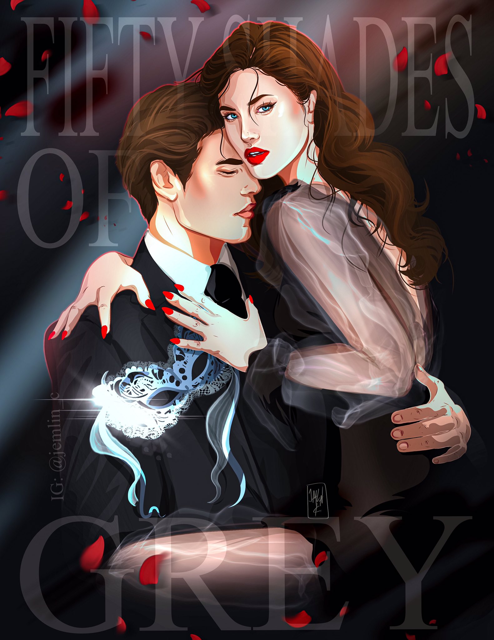 Jemlin Creations Currently Drawing Couples First Up Christian Grey And Anastasia Steele From Fifty Shades Of Grey By E L James Fiftyshadesofgrey Fiftyshadesdarker T Co Rdm008ubkk Twitter